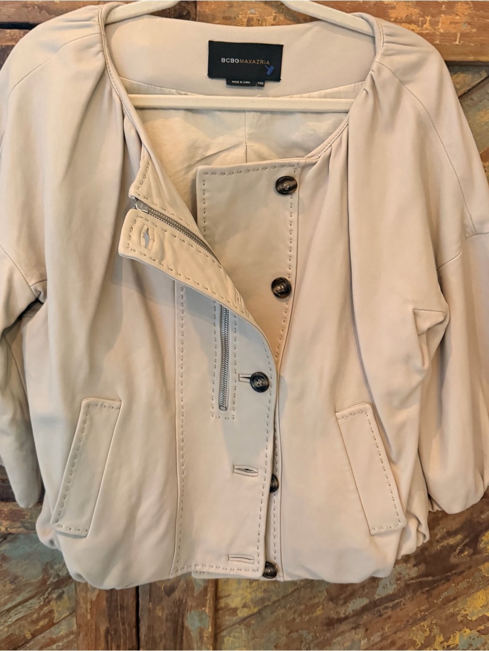 BCBGMaxAzria Leather Jacket